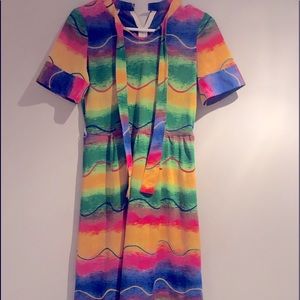 Colorful vintage dress
